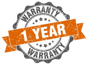 1 year warranty